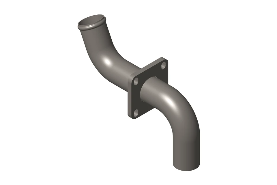 3636230 Oil Return Pipe Engineering Machinery Parts For Cummins OSK60