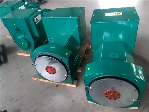 What are the rotor and stator of a generator, respectively?