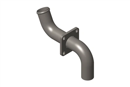 3636230 Oil Return Pipe Engineering Machinery Parts For Cummins