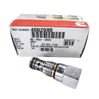 Engine Parts Cummins Engine Pressure Regulator Valve 4002080 Cummins QSK 4002080