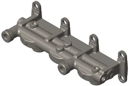 Fuel Filter Housing Seat 5613501 For Cummins Diesel Engine QSK60